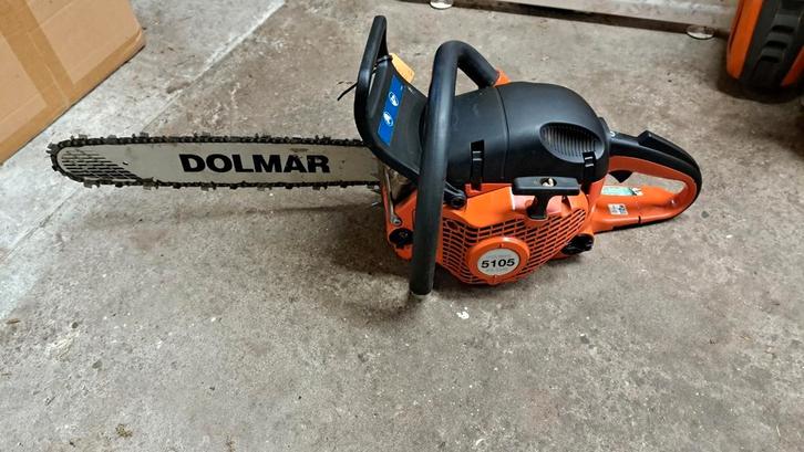 Dolmar PS 5105 kettingzaag 3,9 pk zeer nette met garantie, Tuin en Terras, Hand-tuingereedschap, Gebruikt, Ophalen of Verzenden