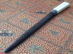 Mooie antieke wetstaal met zilver uit Engeland 29,3 cm., Antiek en Kunst, Ophalen of Verzenden