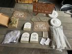 Diverse items voor bruiloft, Ophalen