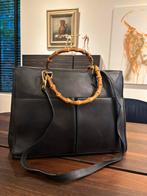 Prachtige leren tas vsn Gucci, Sieraden, Tassen en Uiterlijk, Ophalen of Verzenden, Gebruikt, Zwart, Overige typen