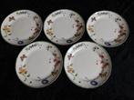 5 Janneke Brinkman Fruit & Flowers gebaksbordjes, dsn 17,5 c, Huis en Inrichting, Keuken | Servies, Gebruikt, Ophalen of Verzenden