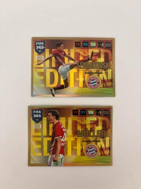 2017 Panini Adrenalyn FIFA 365 limited edition set, Hobby en Vrije tijd, Stickers en Plaatjes, Zo goed als nieuw, Meerdere plaatjes