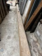 Grenen balk 6,5 meter - 18x18 cm, Ophalen of Verzenden, Gebruikt, 250 cm of meer, Balken
