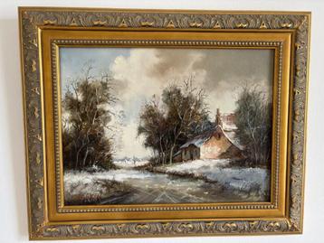 Winterlandschap  beschikbaar voor biedingen
