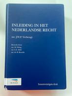 Inleiding Nederlands Recht - Verheugt, Ophalen of Verzenden, Gamma, Gelezen, WO