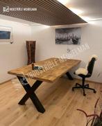 Steigerhout Eettafel Industrieel Tafel Vergadertafel Bureau, Verzenden, Industrieel Robuust, Vijf personen of meer, Rechthoekig