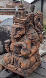 Oud roestlook grote Ganesha, Ophalen of Verzenden, Nieuw