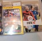 3 Playstation 3 games; FIFA10 PES 2011 & Minecraft, Ophalen of Verzenden, Zo goed als nieuw