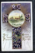 Joy and Peace have come to reign, 1910, religie, USA, Verzenden, Voor 1920, Gelopen, Overige thema's