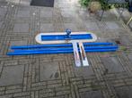 Bull float afwerkspaan beton met handspaan en schuurspaan., Ophalen
