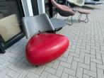 Leolux Pallone Fauteuil in & Outdoor Design stoel Rood Grijs