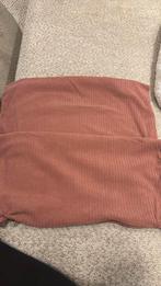 Oudroze kussensloop 2x - nieuw, Huis en Inrichting, Woonaccessoires | Kussens, Ophalen of Verzenden, Zo goed als nieuw, Vierkant