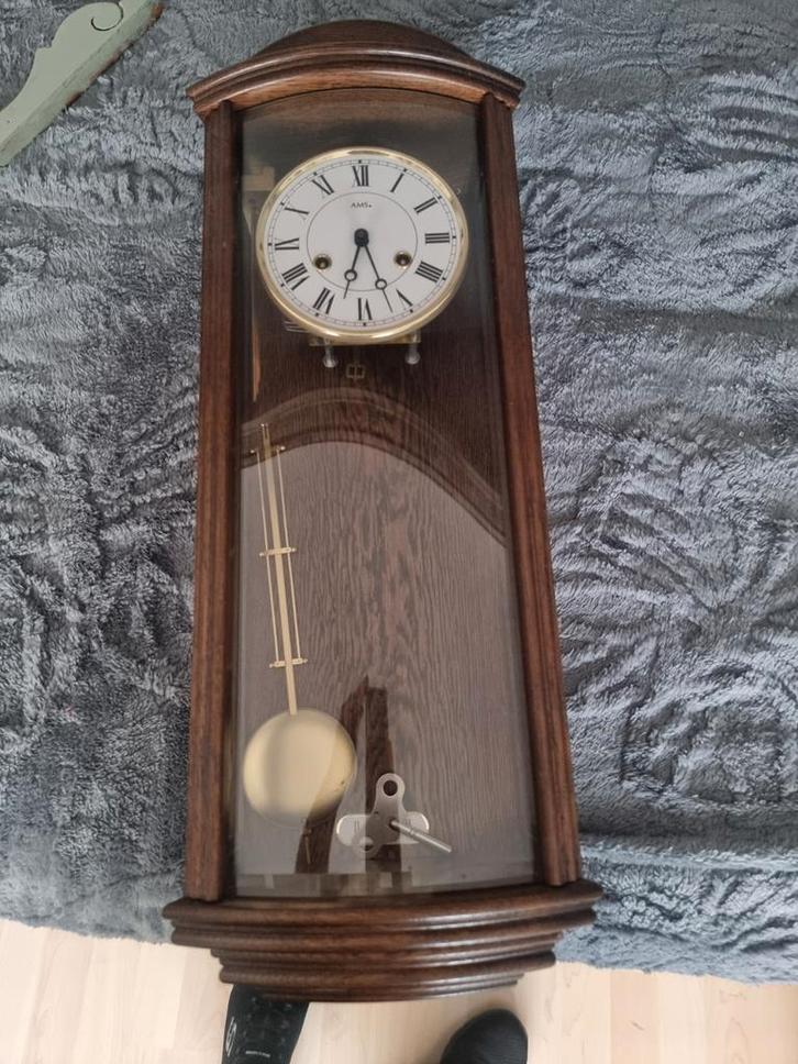 AMS Wandklok, Antiek en Kunst, Antiek | Klokken, Ophalen