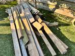 Gratis partij hout, Tuin en Terras, Palen, Balken en Planken, Ophalen, Gebruikt, Minder dan 180 cm, Planken