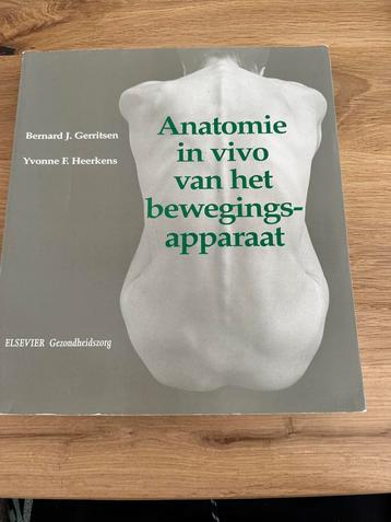 B.J. Gerritsen - Anatomie in vivo van het bewegingsapparaat beschikbaar voor biedingen