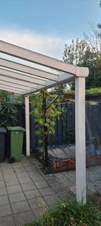 Aluminium afdak met gelaagd veiligheidsglas, Tuin en Terras, Overkappingen, Ophalen, Zo goed als nieuw