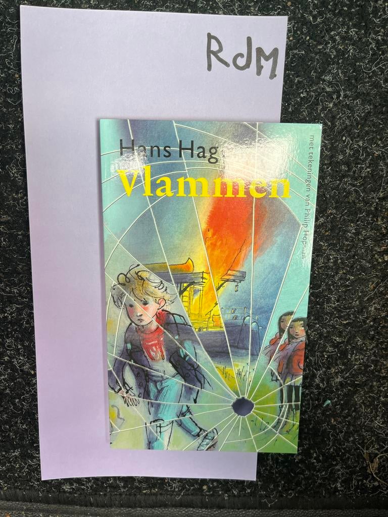 Vlammen - Hans Hag (geïllustreerd), Boeken, Ophalen of Verzenden, Zo goed als nieuw, Fictie algemeen