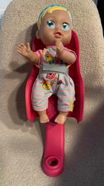 Poppenzitje fiets + Zapf pop, Kinderen en Baby's, Speelgoed | Poppen, Ophalen, Gebruikt, Babypop