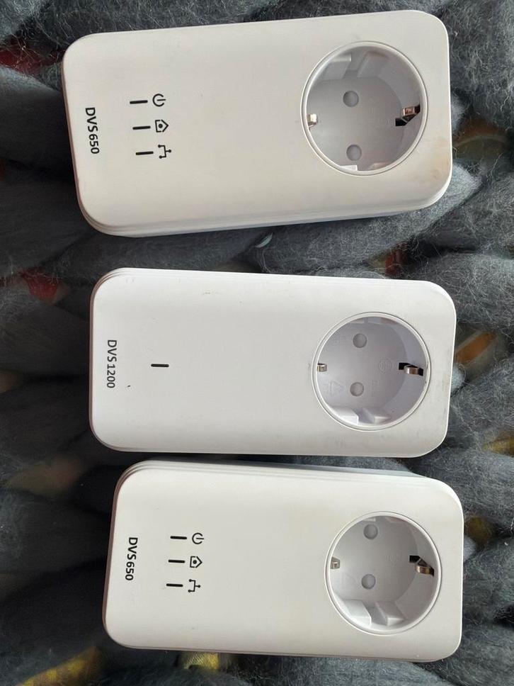 2x DVS650 en 1x DVS1200 KPN verbindingsset, Computers en Software, Powerlines, Nieuw, Ophalen of Verzenden