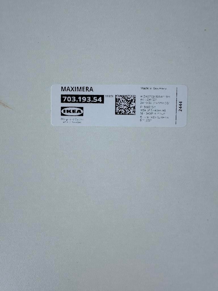 ikea maximera,  metod, lade, Ophalen, 50 tot 100 cm, Zo goed als nieuw, Minder dan 100 cm