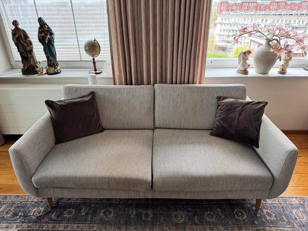 Te koop, 3 zits Smedstorp bank van Ikea., Huis en Inrichting, Banken | Bankstellen, Ophalen, Gebruikt, Driepersoons, 75 tot 100 cm