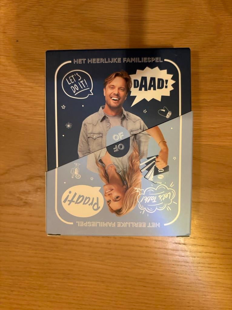 Familiespel Praat of Daad, Ophalen, Nieuw