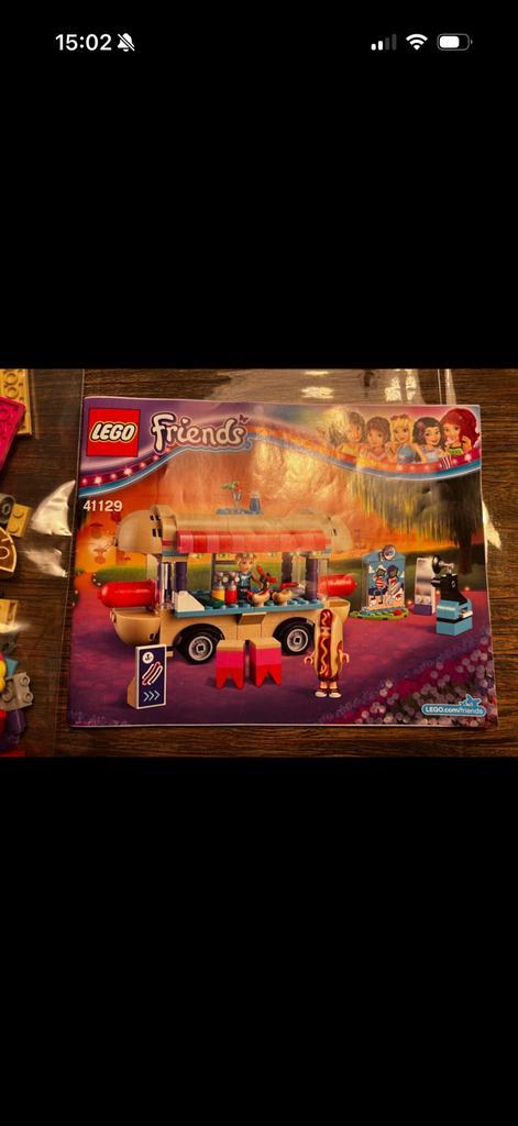 Lego Friends 41129 De Hotdog Kar - Compleet, Kinderen en Baby's, Speelgoed | Duplo en Lego, Zo goed als nieuw, Lego, Complete set