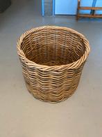 Grote rieten mand, Ophalen, Zo goed als nieuw, Rond, Riet