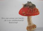 Beterschap - paddestoel met kikker, Verzenden, 1980 tot heden, Gelopen, Overige thema's