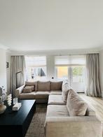 Luxe chique gevoerde taft gordijnen zilver grijs, Ophalen, Gebruikt, 100 tot 150 cm, 200 cm of meer