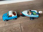 Playmobil auto met boot, Ophalen, Gebruikt, Complete set