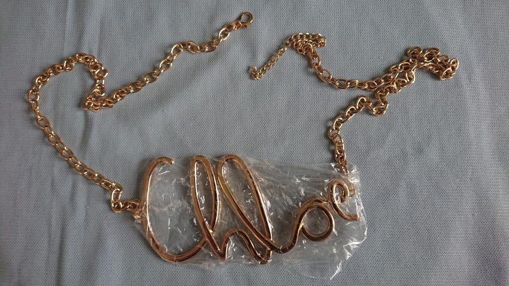 Chloe golden colored chain-belt, Overige kleuren, Chloe, Nieuw, Heupriem