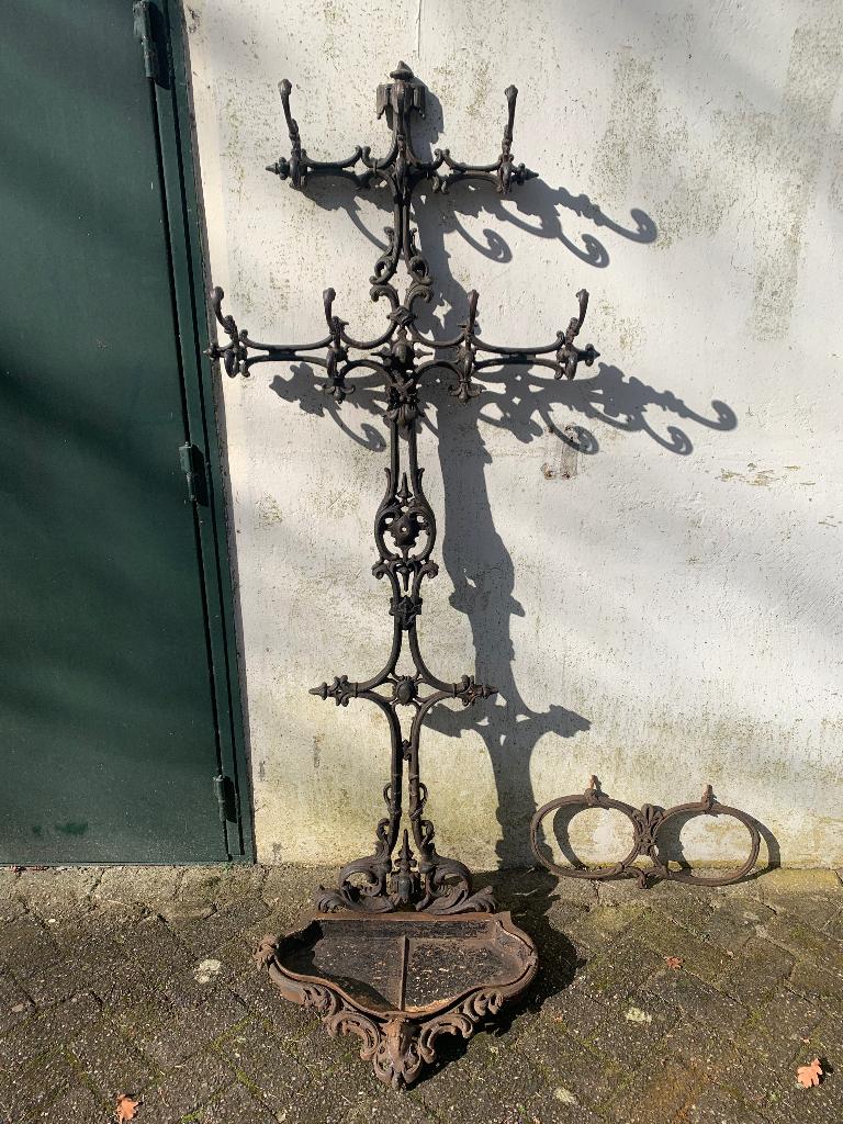 Gietijzeren kapstok | Victoriaans, ;, Gebruikt, ;, ;