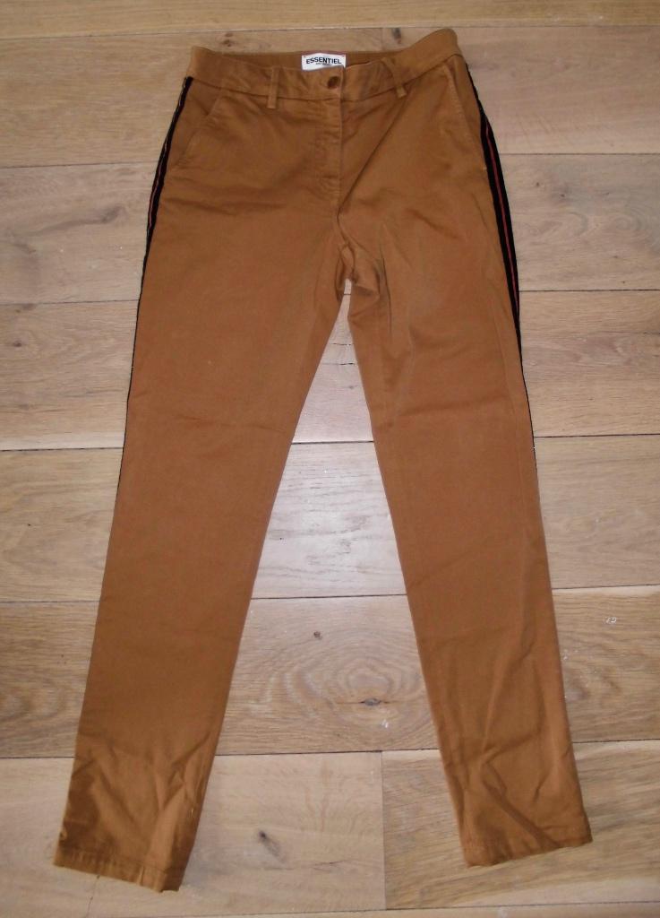 Essentiel broek maat 34, Kleding | Dames, Bruin, Ophalen of Verzenden, Zo goed als nieuw, Essentiel Antwerp