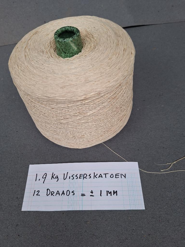 katoen vissersgaren, Ophalen of Verzenden, Nieuw, Breien of Haken, Wol of Garen