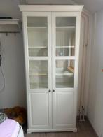 IKEA LIATORP Vitrinekast - Wit met Glazen Deuren, Ophalen, Gebruikt, 200 cm of meer, 50 tot 100 cm