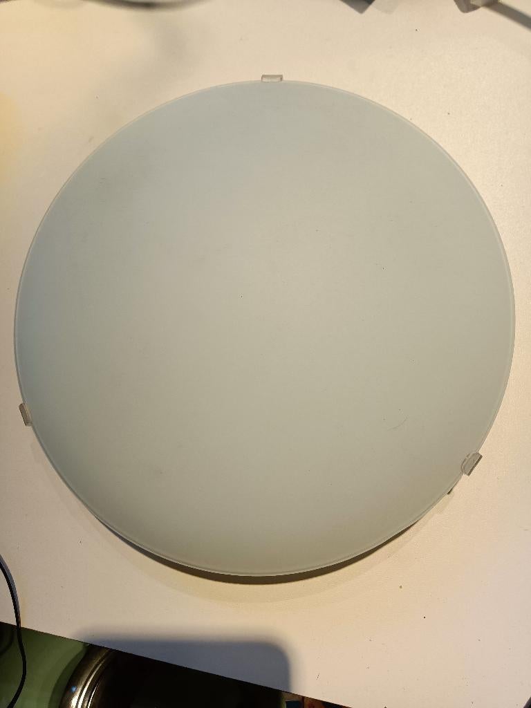 Plafonniere, Ophalen of Verzenden, Gebruikt, Glas