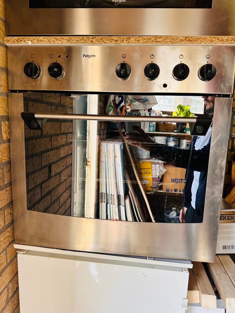Pelgrim oven, Witgoed en Apparatuur, Ovens, Ophalen, Gebruikt, Oven, Inbouw