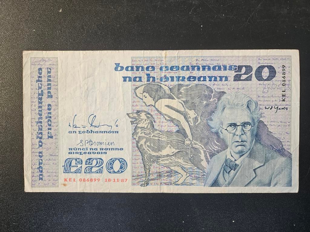 Ierland pick 73c 1987, Ophalen of Verzenden, Overige landen, Los biljet