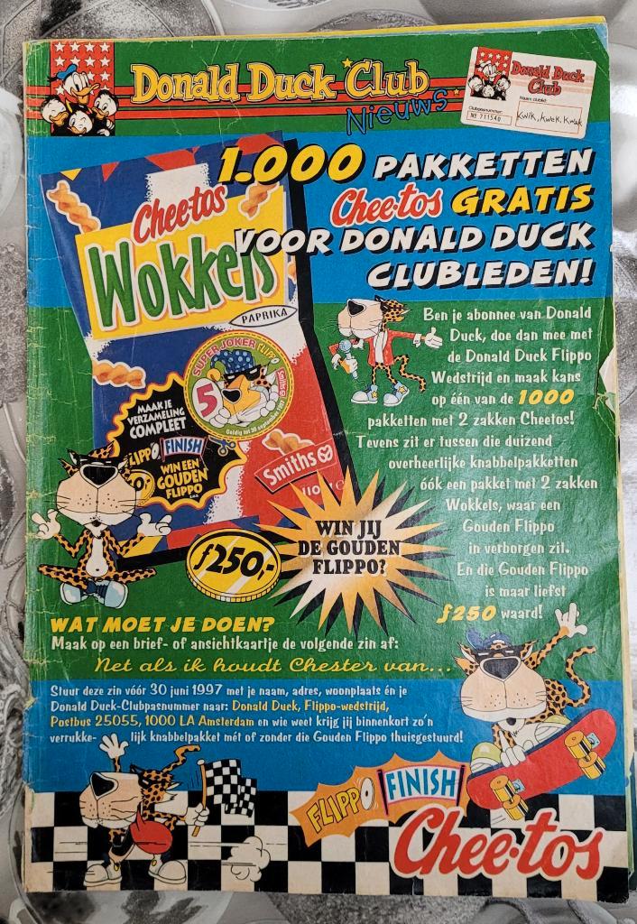 Win jij de gouden Flippo advertentie, verzamel item Cheetos, Verzamelen, Flippo's, Losse flippo's, Cheetos 24 Game, Chester Cheetos