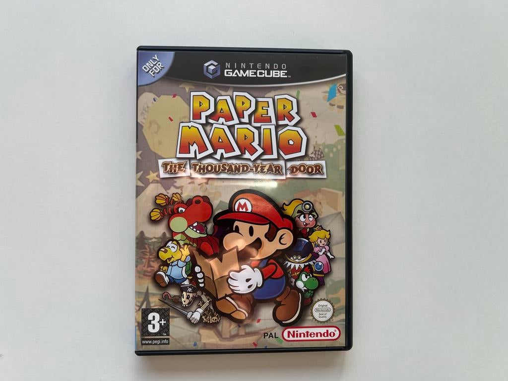 Paper Mario: The Thousand-Year Door (PAL) - GameCube, Spelcomputers en Games, Games | Nintendo GameCube, Gebruikt, 1 speler, Ophalen of Verzenden