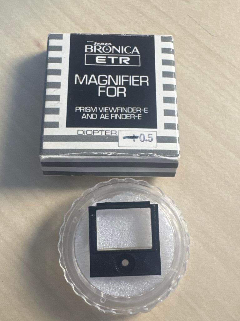 Zenza Bronica ETR Magnifier +0.5, Overige merken, Gebruikt, Minder dan 50 mm, Overige typen