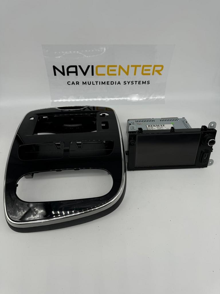 Renault Radio Navigatie Unit + Inbouwpaneel OEM, Auto diversen, Autoradio's, Ophalen of Verzenden, Gebruikt