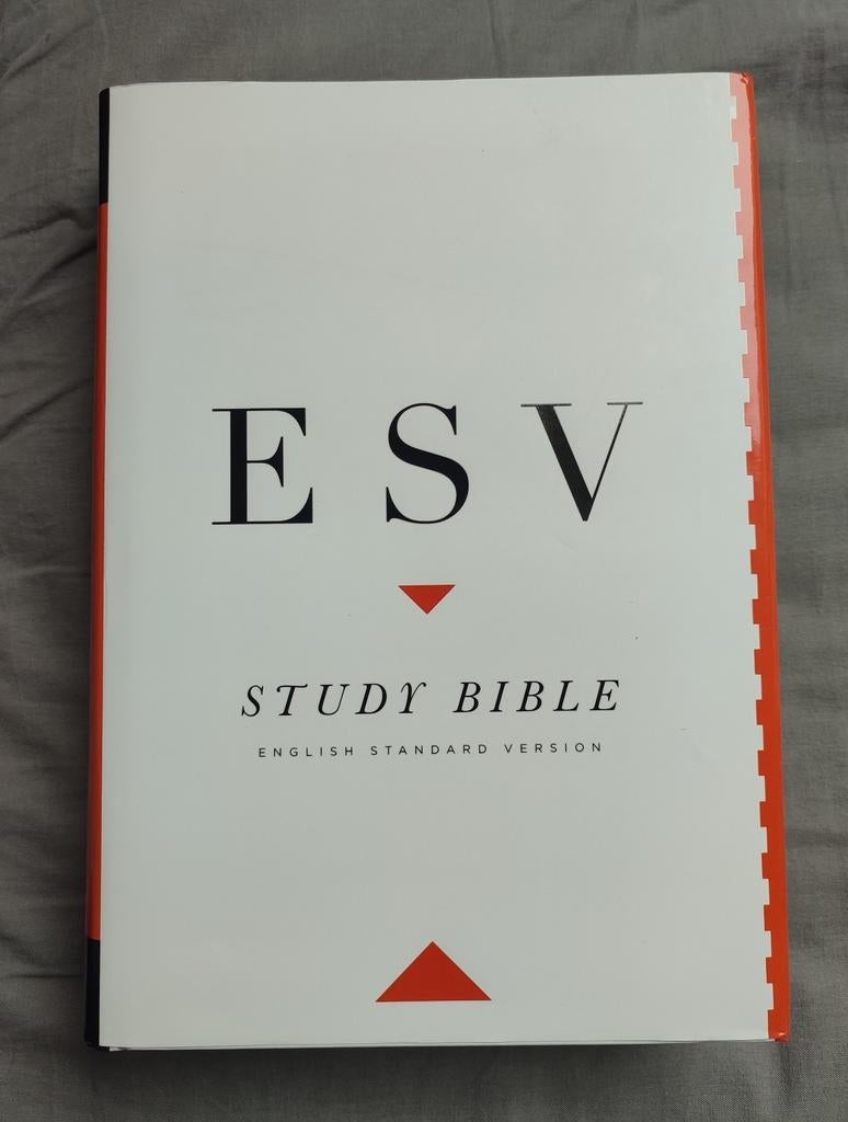 de ESV Study Bible (English Standard Version) - studiebijbel, Boeken, Mode, Zo goed als nieuw, Studie en Technieken, Ophalen of Verzenden