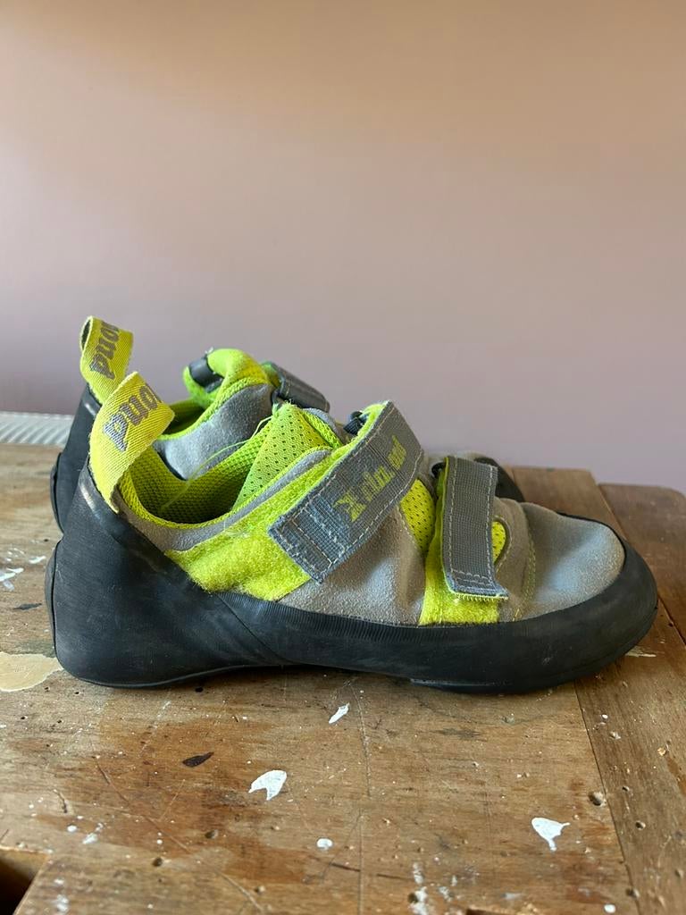 Klimschoenen maat 38, Sport en Fitness, Klimsport, Ophalen, Zo goed als nieuw, Klimsportschoenen