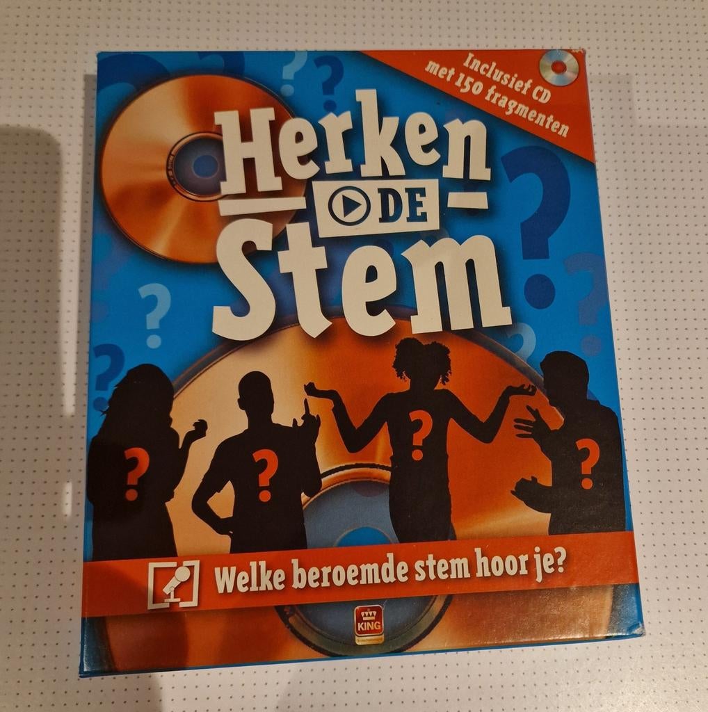 Herken de Stem, cd spel, Ophalen, Zo goed als nieuw