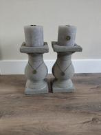 Set kandelaars, Ophalen of Verzenden, Overige materialen, Minder dan 25 cm