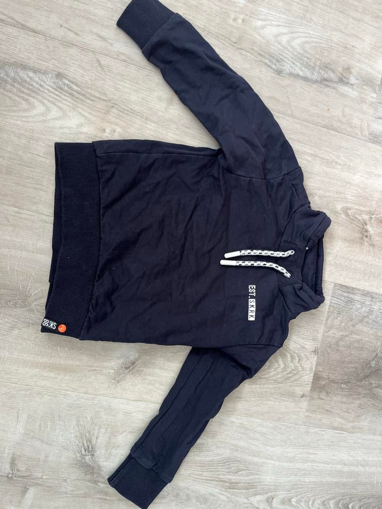 Donkerblauwe SKURK hoodie maat 92, Kinderen en Baby's, Kinderkleding | Maat 92, Ophalen of Verzenden, Zo goed als nieuw, Jongen