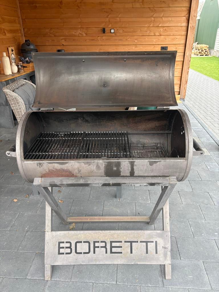 Boretti barillo bbq, Ophalen, Gebruikt