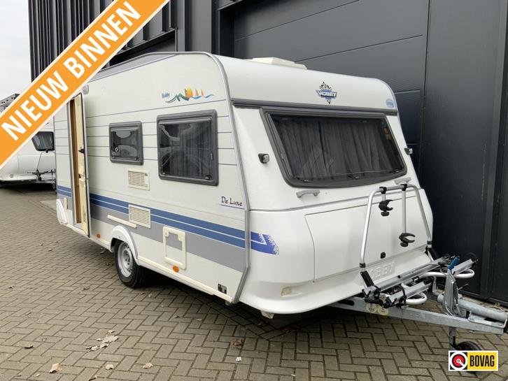 Hobby De Luxe 440 SF, Caravans en Kamperen, Caravans, Bedrijf, tot en met 4, 1000 - 1250 kg, Treinzit, Hobby, Dwarsbed, Overige typen